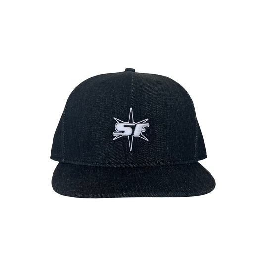 "Y2K" Denim Fitted Cap